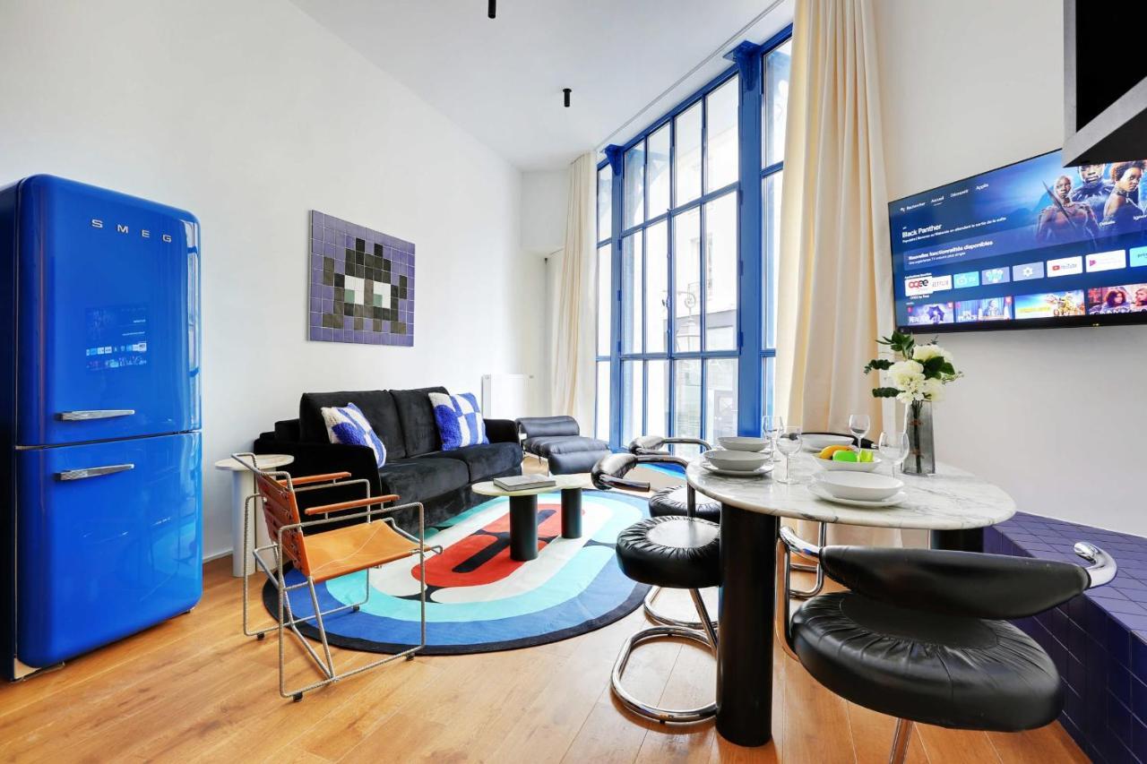 Stylish Parisian Loft 1Br6P - Sentier City Center Exteriér fotografie