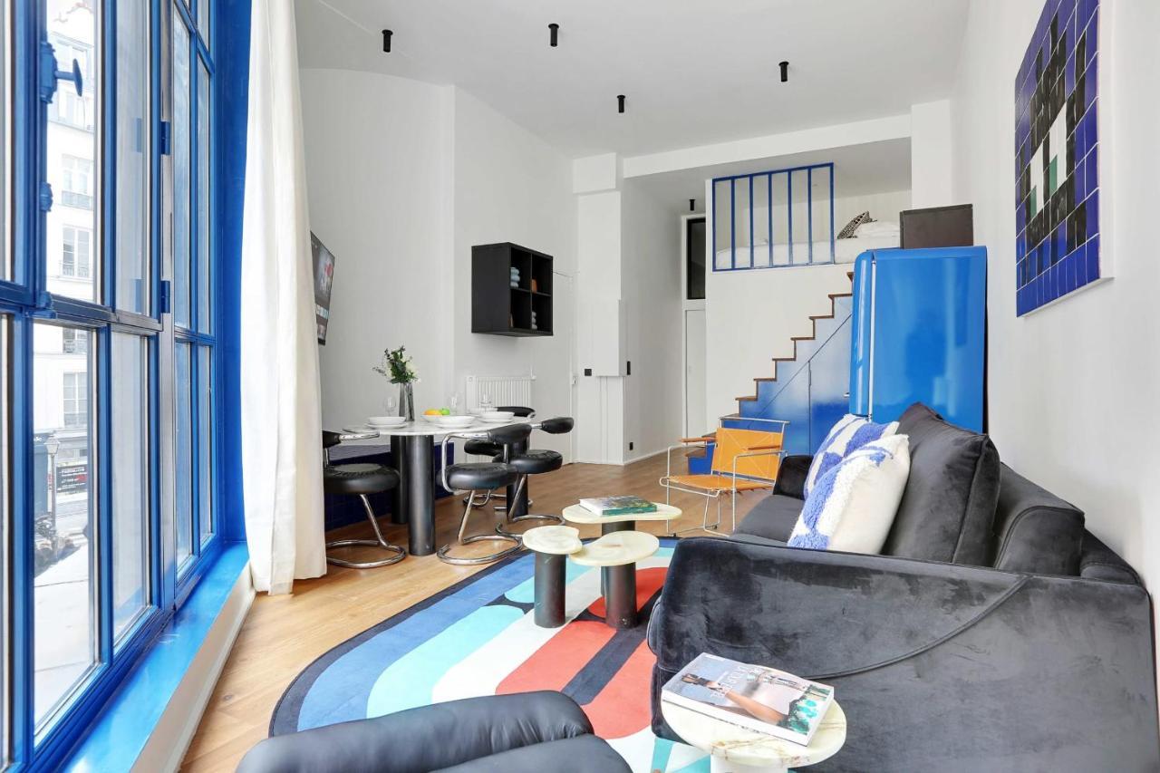 Stylish Parisian Loft 1Br6P - Sentier City Center Exteriér fotografie